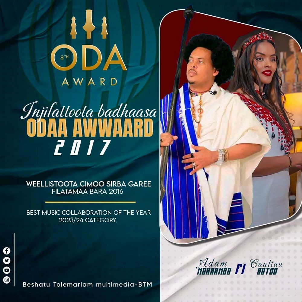 Adam Mohamad & Caltuu Butoo Best Collaboration of the Year 8th Odda Awards Winner
